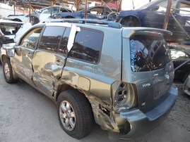 2006 TOYOTA HIGHLANDER GREEN 3.3L AT 2WD Z17844